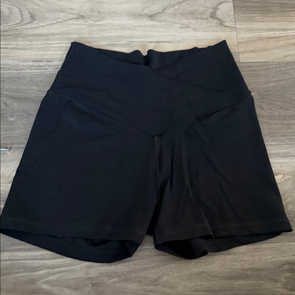 Aerie Black Bike Shorts
